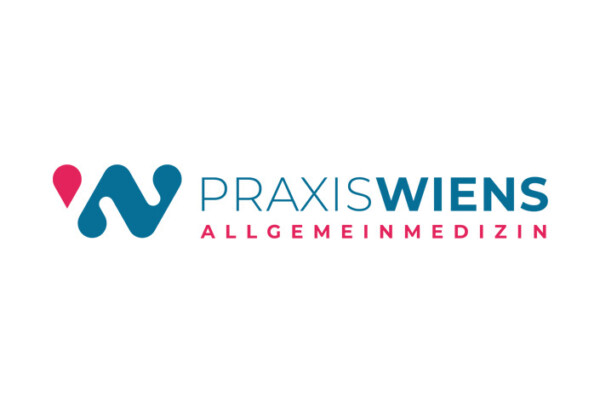 Logo der Praxis Wiens für Allgemeinmedizin in Köln, das ein modernes und einladendes Design zeigt. Gesundheitsdienstleistungen. Logodesign Köln