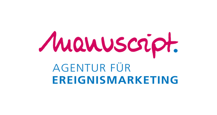 Logo der Agentur Manuscript in Köln, spezialisiert auf Ereignismarketing. Bietet kreative Lösungen für Veranstaltungen und Marketingstrategien zur Steigerung der Markenbekanntheit. Logodesign Köln